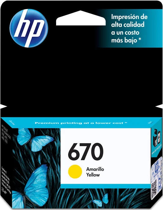 CARTUCHO HP 670 Y