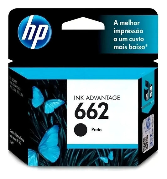 CARTUCHO HP 662 BK 14ML COMP