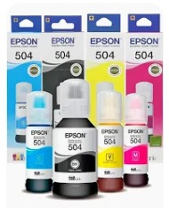 REFIL DE TINTA EPSON T504 C ORIG