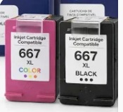 CARTUCHO HP 667XL14ML BK COMP