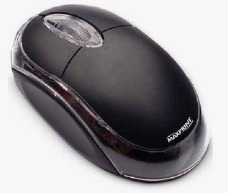 MOUSE OPTICO PS2 PRETO